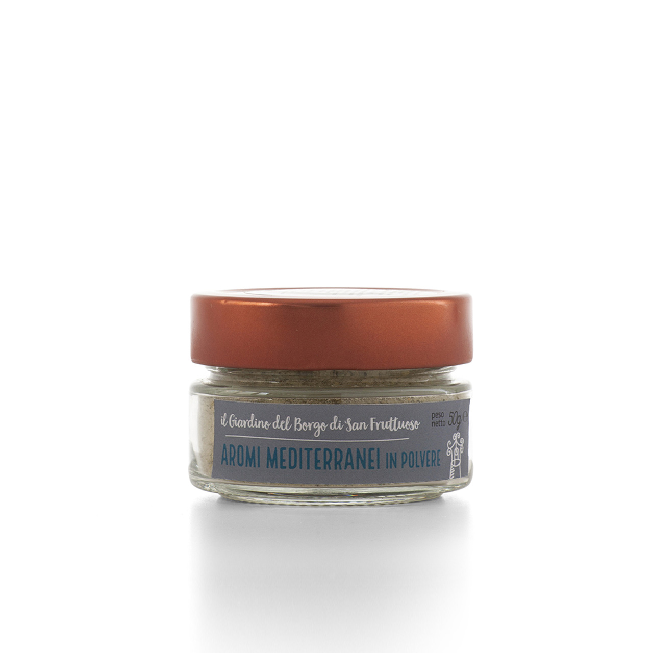 Sale marino aromatizzato alloro, limone e arancio 150 gr