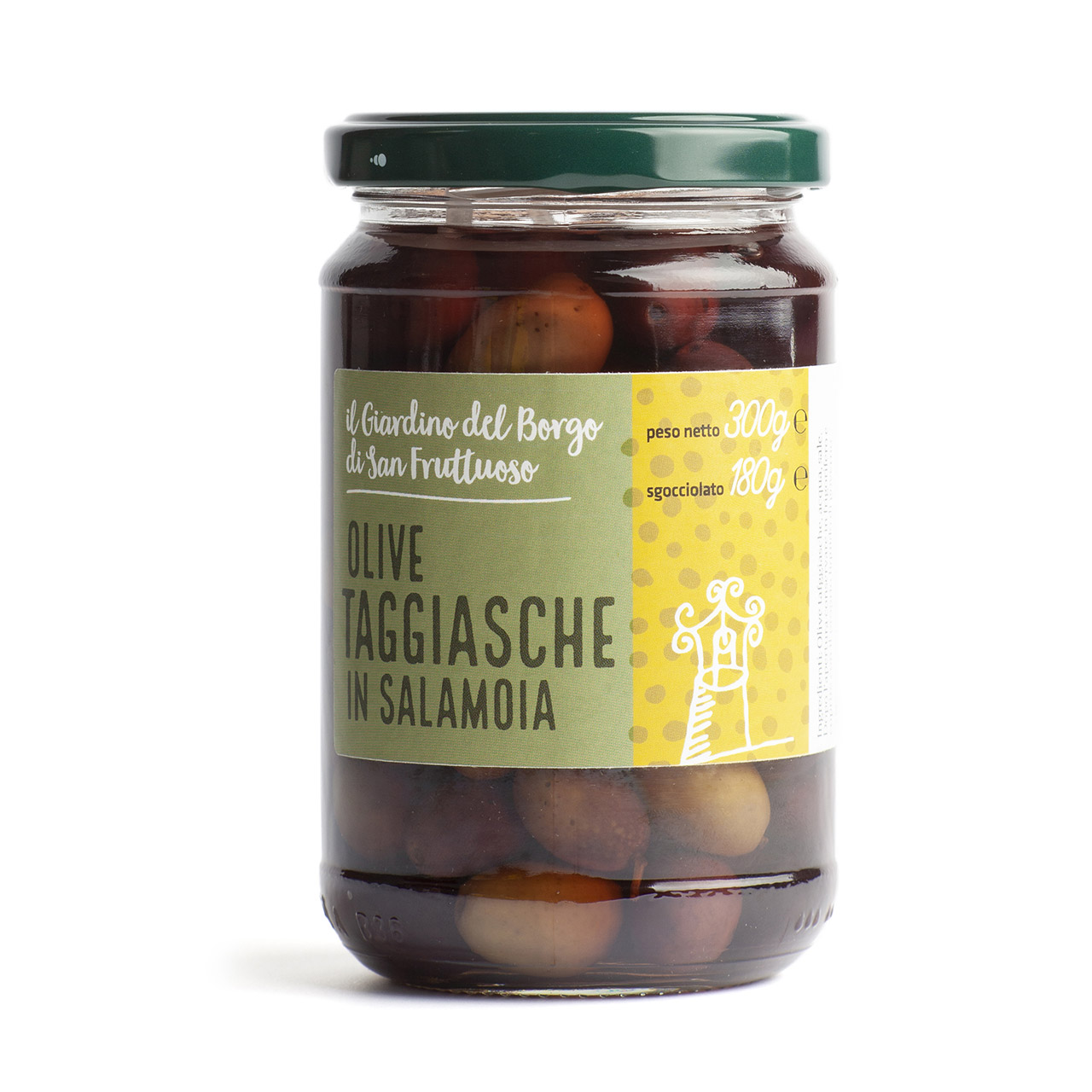 Olive taggiasche in salamoia
